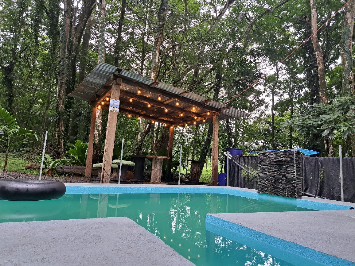 Zona BBQ y comedor